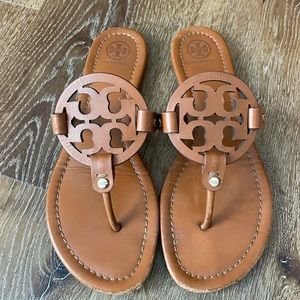 Tory Burch Miller Sandals, Brown